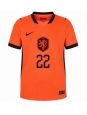 Moške Nogometnih dresov Nizozemska Denzel Dumfries #22 Domači SP 2026 Kratki rokavi Moške Nogometnih dresov Nizozemska Denzel Dumfries #22 Domači SP 2026 Kratki rokavi